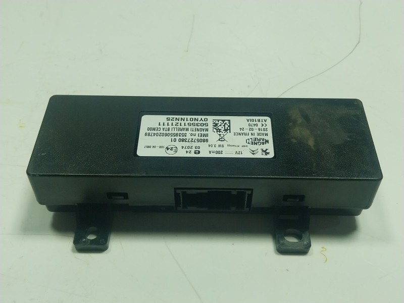 Recambio de modulo electronico para peugeot 508 i (8d_) 1.6 bluehdi 120 referencia OEM IAM  9805727380 