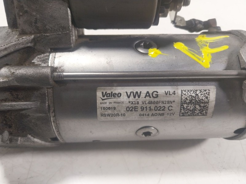 Recambio de motor arranque para seat leon st (5f8) 2.0 tdi referencia OEM IAM 02E911022C 02E911022C 