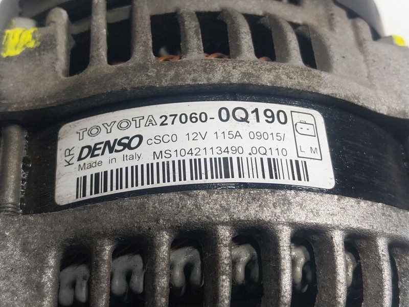 Recambio de alternador para toyota aygo (_b4_) 1.0 (kgb40) referencia OEM IAM 270600Q190 270600Q190 