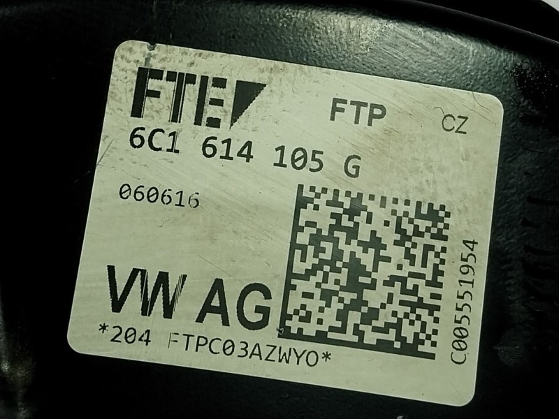 Recambio de servofreno para audi a1 sportback (8xa, 8xf) 1.0 tfsi referencia OEM IAM 6C1614106B 6C1614105C 