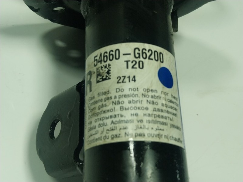 Recambio de amortiguador delantero derecho para kia picanto iii (ja) 1.0 referencia OEM IAM  54660G6200 