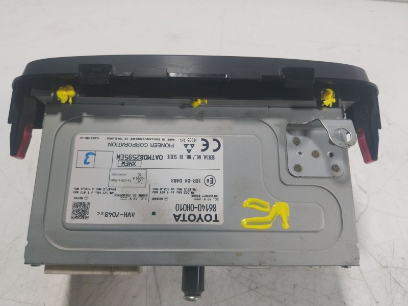 Recambio de sistema audio / radio cd para toyota aygo (_b4_) 1.0 (kgb40) referencia OEM IAM 861400H010 861400H010 