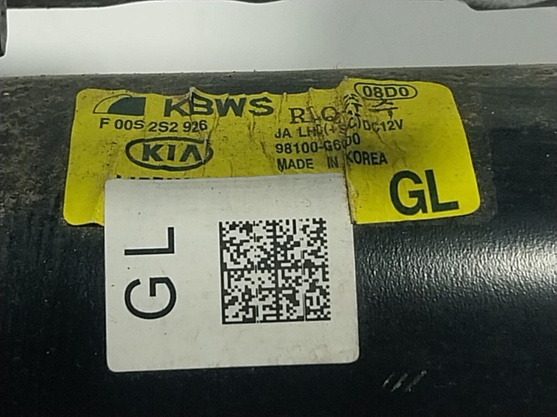 Recambio de motor limpia delantero para kia picanto iii (ja) 1.0 referencia OEM IAM  98100G6000 