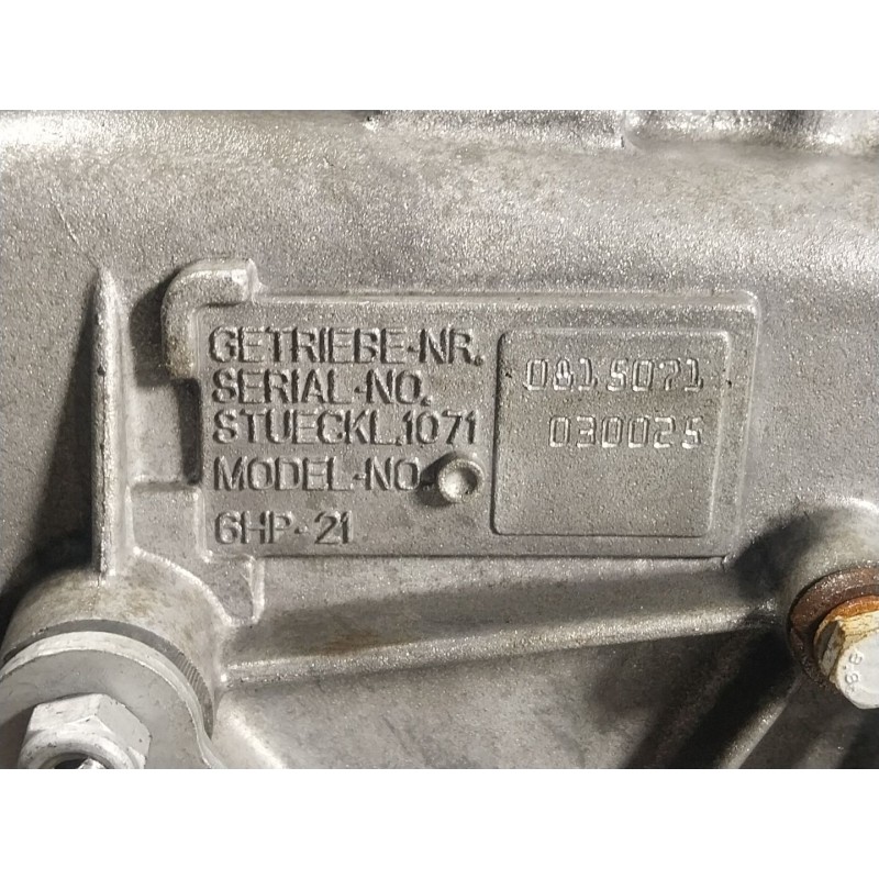 Recambio de caja cambios para bmw serie 1 berlina (e81/e87) 1.6 16v cat referencia OEM IAM  0815071 