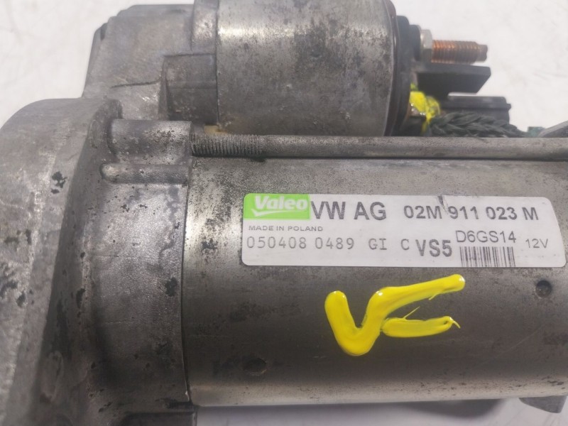 Recambio de motor arranque para audi q3 (8ug) 2.0 16v tfsi referencia OEM IAM  02M911022M 