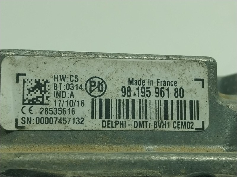 Recambio de modulo electronico para citroën c4 cactus 1.2 vti 82 referencia OEM IAM  9819596180 