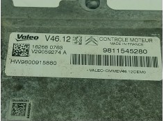 Recambio de centralita motor uce para citroën c4 cactus 1.2 vti 82 referencia OEM IAM  9811545280  2