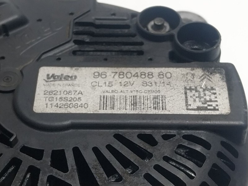 Recambio de alternador para peugeot 208 i (ca_, cc_) 1.4 hdi referencia OEM IAM 9678048880 9678048880 