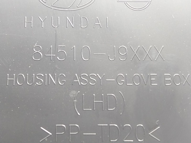 Recambio de guantera para hyundai kona (os, ose, osi) 1.6 gdi hybrid referencia OEM IAM 84510J9000TRY 84510J9XXX 