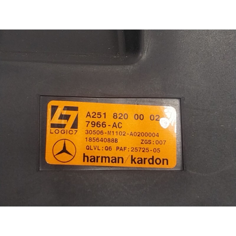 Recambio de modulo electronico para mercedes-benz clase r (w251) 3.0 cdi cat referencia OEM IAM A2518200002 A251820002 