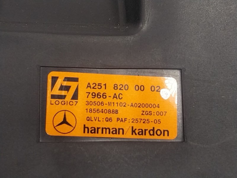 Recambio de modulo electronico para mercedes-benz clase r (w251) 3.0 cdi cat referencia OEM IAM A2518200002 A251820002 