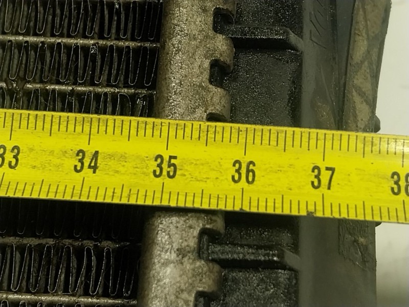 Recambio de radiador agua para ford tourneo courier b460 monospace 1.5 tdci referencia OEM IAM 1772863  