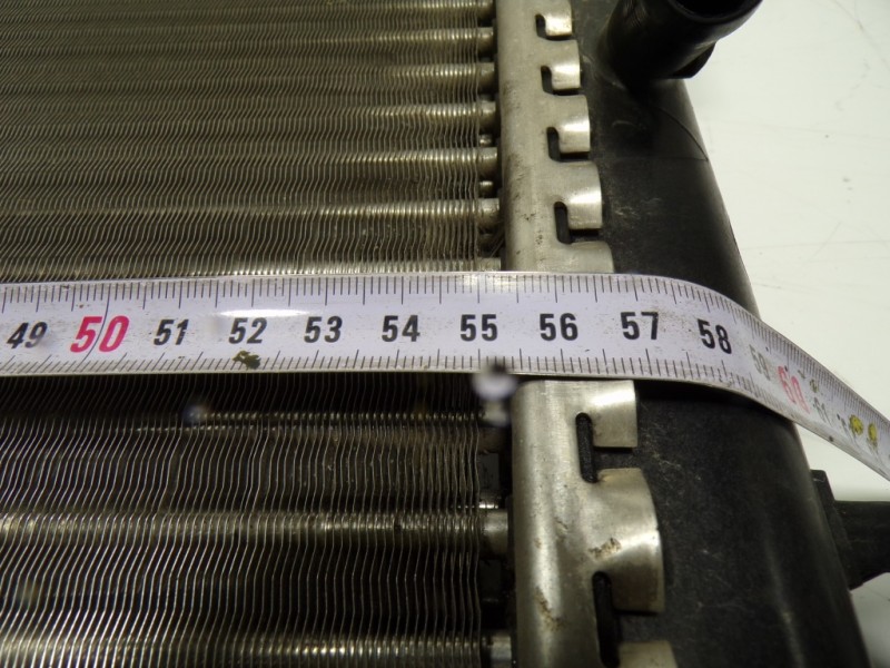 Recambio de radiador agua para renault kangoo z.e. referencia OEM IAM 8200418328 8200418328B 