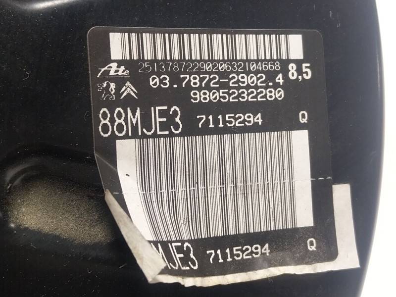 Recambio de servofreno para peugeot expert furgoneta (v_) 1.5 bluehdi 100 referencia OEM IAM 1613263680 9805232280 