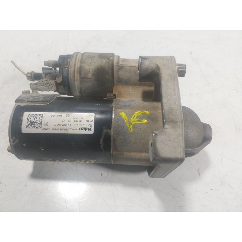 Recambio de motor arranque para citroën c4 cactus 1.2 vti 82 referencia OEM IAM  9807545980 