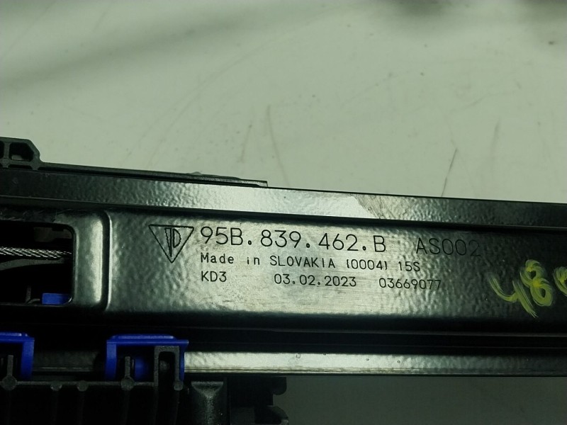 Recambio de elevalunas trasero derecho para porsche macan (95b) 2.0 (95bau1) referencia OEM IAM 95B839462B 95B839462 