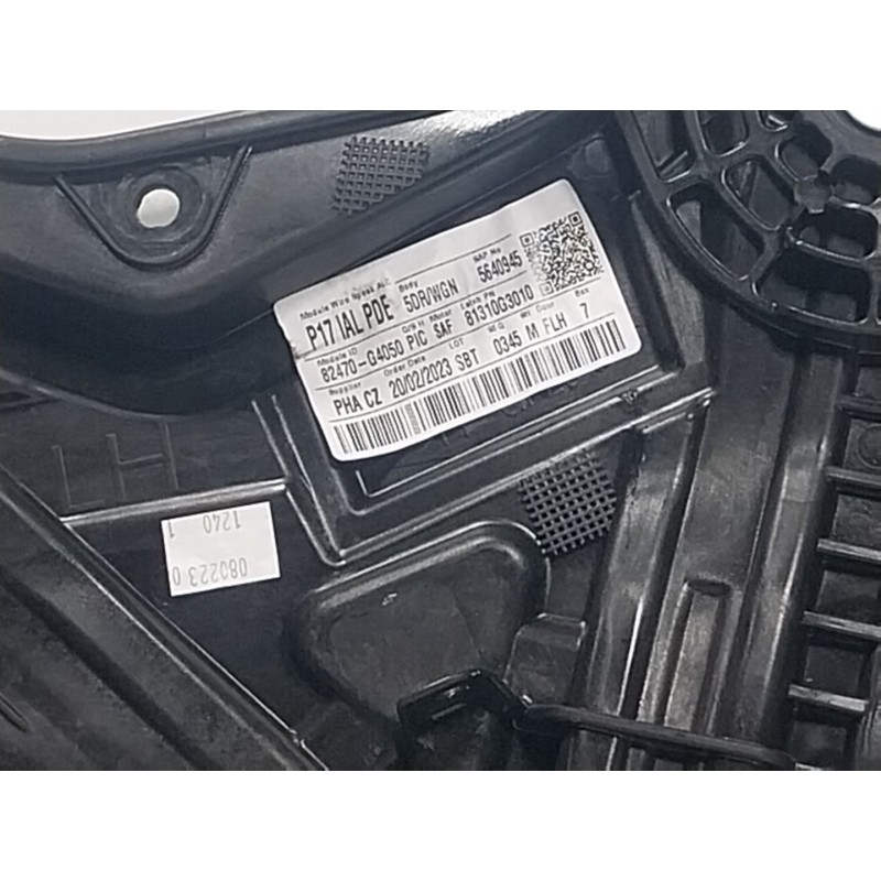 Recambio de elevalunas delantero izquierdo para hyundai i30 (pde, pd, pden) 2.0 n referencia OEM IAM  82470G4050 