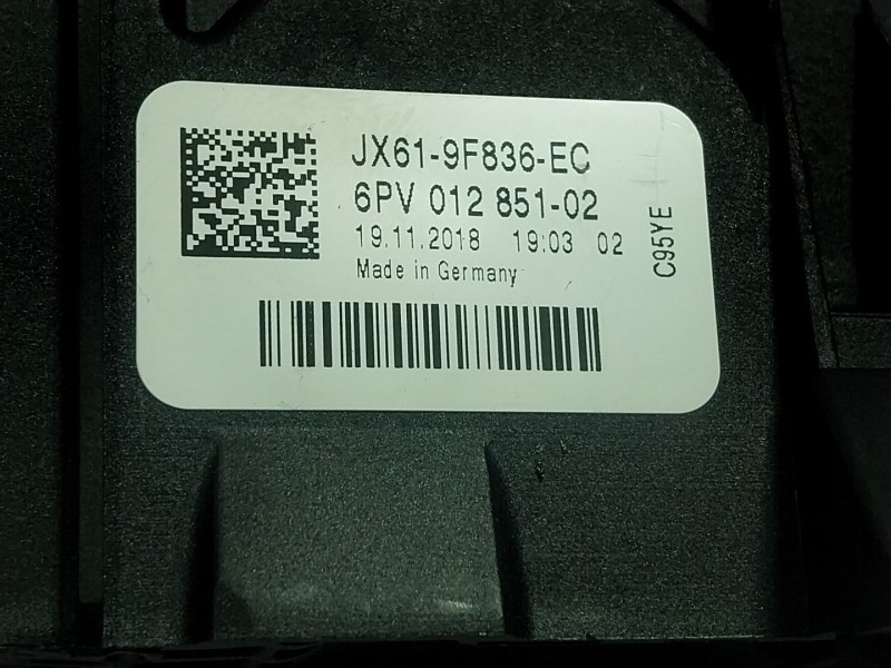 Recambio de potenciometro pedal para ford focus iv (hn) 1.5 ecoboost referencia OEM IAM 2537268 JX619F836EC7 