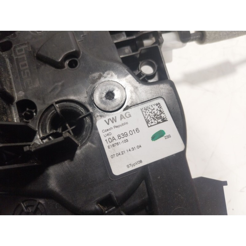 Recambio de cerradura puerta trasera derecha para volkswagen t-cross (c11, d31) 1.0 tsi referencia OEM IAM 10A839016 10A839016 