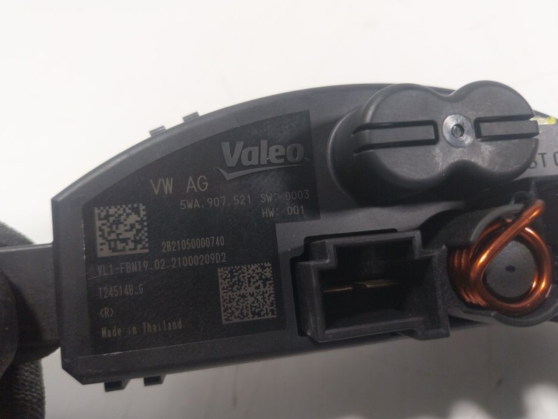 Recambio de resistencia calefaccion para volkswagen t-cross (c11, d31) 1.0 tsi referencia OEM IAM  5WA907521SW 