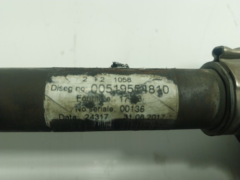 Recambio de transmision izquierda para fiat 500 (312_) 1.2 (312axa1a) referencia OEM IAM 52149708 00519554810 