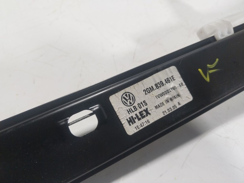 Recambio de elevalunas trasero izquierdo para volkswagen t-cross (c11, d31) 1.0 tsi referencia OEM IAM 2GM839461E 2GM839461E 