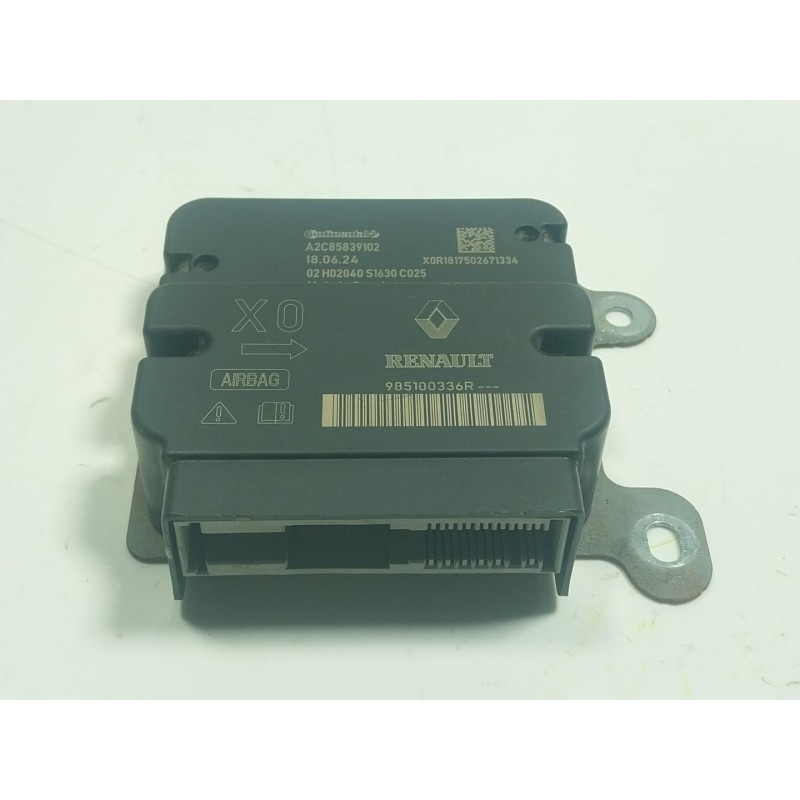 Recambio de centralita airbag para dacia dokker express furgoneta/monovolumen 1.6 lpg referencia OEM IAM 985100336R 985100336R 