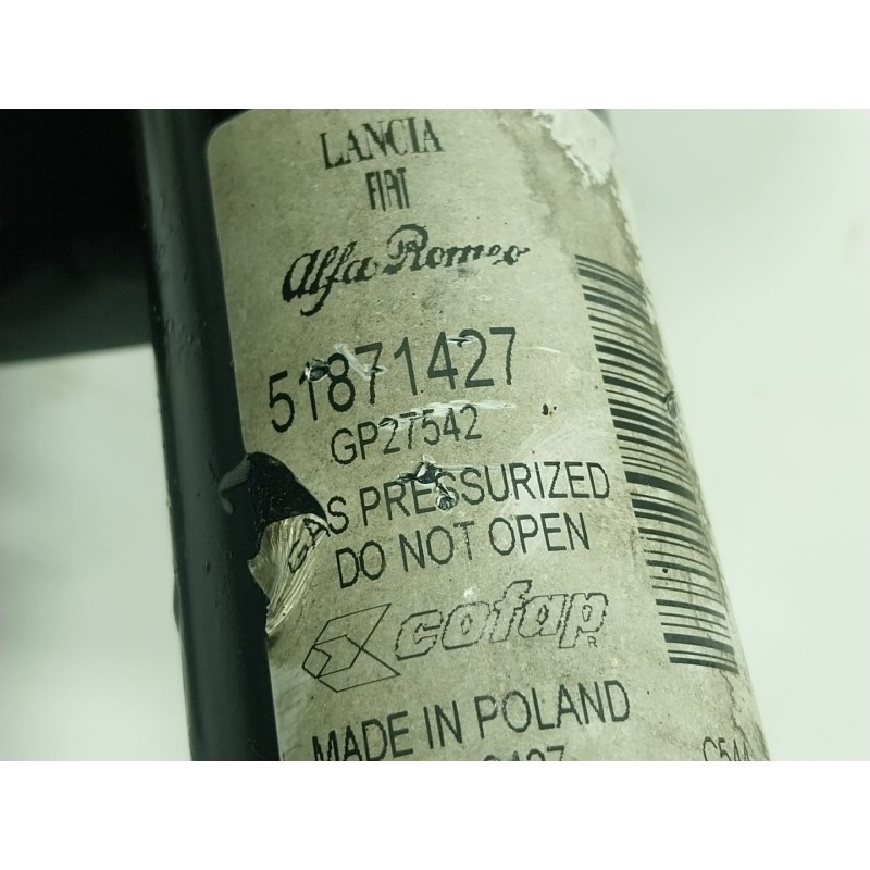 Recambio de amortiguador delantero izquierdo para fiat 500 (312_) 1.2 (312axa1a) referencia OEM IAM 51871427 51871427 