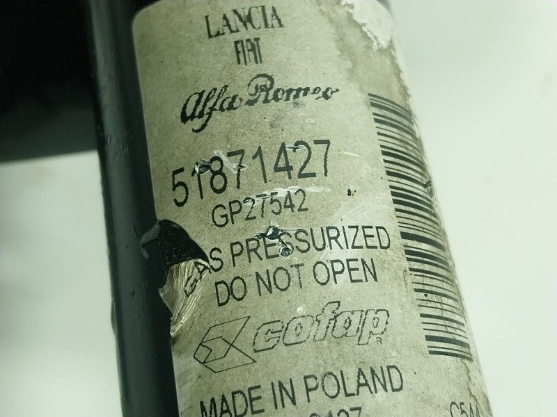Recambio de amortiguador delantero izquierdo para fiat 500 (312_) 1.2 (312axa1a) referencia OEM IAM 51871427 51871427 