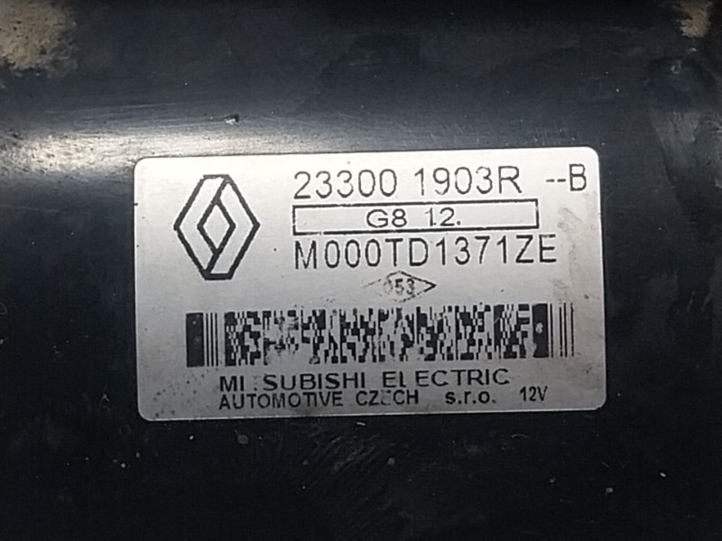 Recambio de motor arranque para dacia dokker express furgoneta/monovolumen 1.6 lpg referencia OEM IAM 233001903R 233001903R 