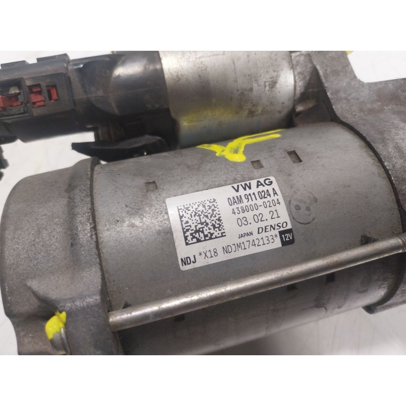 Recambio de motor arranque para volkswagen t-cross (c11, d31) 1.0 tsi referencia OEM IAM 0AM911024A 0AM911024A 