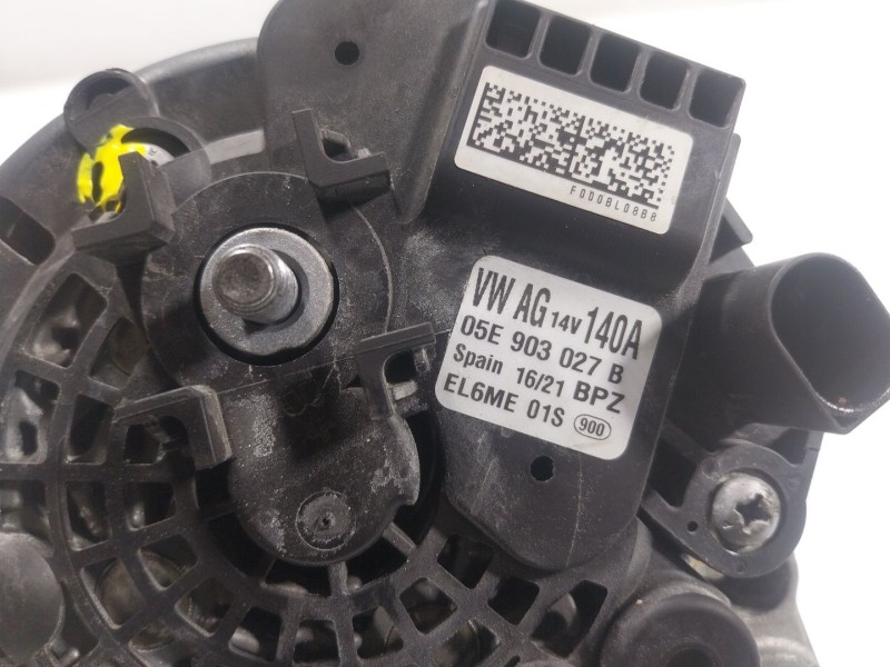Recambio de alternador para volkswagen t-cross (c11, d31) 1.0 tsi referencia OEM IAM 05E903027B 05E903027B 