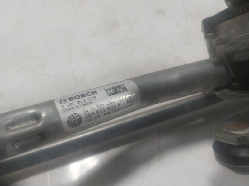 Recambio de motor limpia delantero para volkswagen t-cross (c11, d31) 1.0 tsi referencia OEM IAM 2GM955023A 2GM955023A 