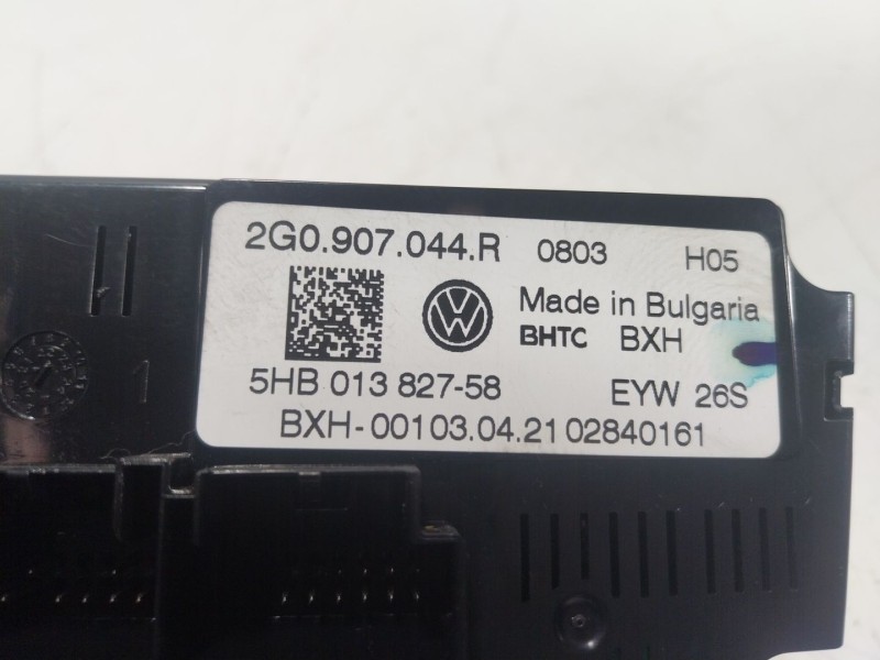 Recambio de mando climatizador para volkswagen t-cross (c11, d31) 1.0 tsi referencia OEM IAM 2G0907044REYW 2G0907044R 
