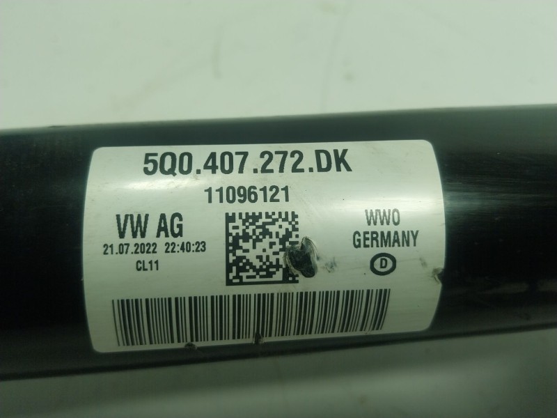 Recambio de transmision derecha para cupra leon sportstourer (kl8) 1.4tsi phev referencia OEM IAM  5Q0407272DK 