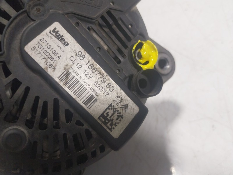Recambio de alternador para citroën c3 / c3 origin iii (sx) 1.2 vti 82 referencia OEM IAM  9818677980 