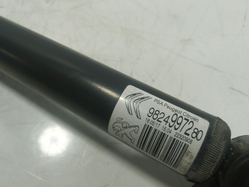 Recambio de amortiguador trasero derecho para citroën c3 / c3 origin iii (sx) 1.2 vti 82 referencia OEM IAM  9824997280 