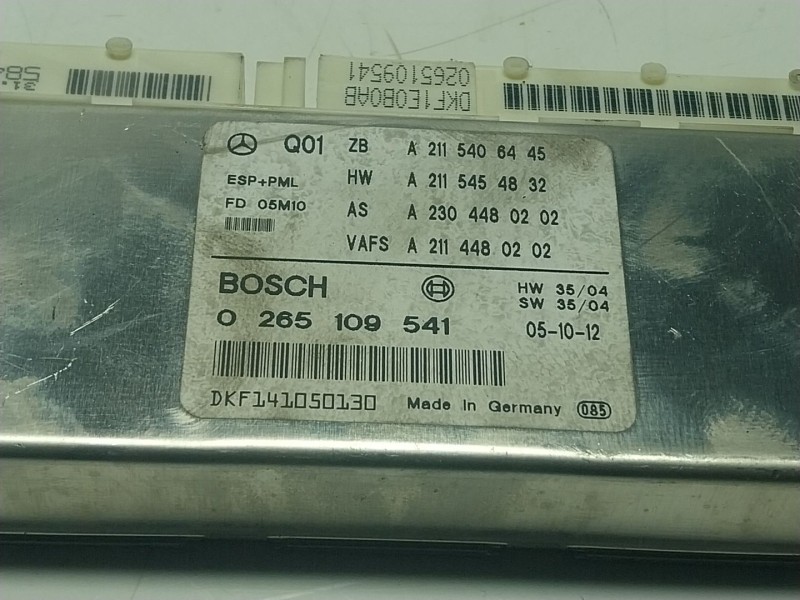 Recambio de modulo electronico para mercedes-benz cls (c219) cls 350 (219.356) referencia OEM IAM  A2115408445 