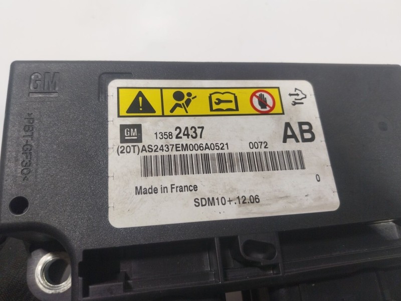 Recambio de centralita airbag para opel astra j gtc 2.0 cdti (08) referencia OEM IAM  13582437 