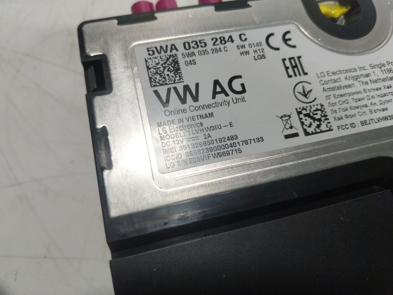 Recambio de modulo electronico para cupra leon sportstourer (kl8) 1.4tsi phev referencia OEM IAM 5WA035284C 5WA035284C 