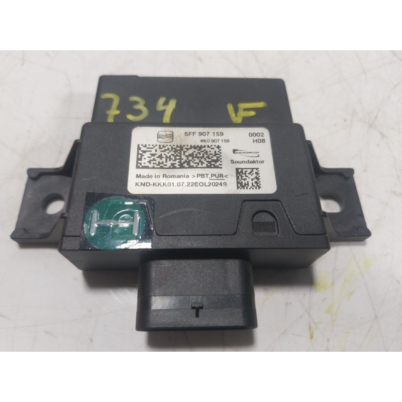 Recambio de modulo electronico para cupra leon sportstourer (kl8) 1.4tsi phev referencia OEM IAM 5FF907159 5FF907159 