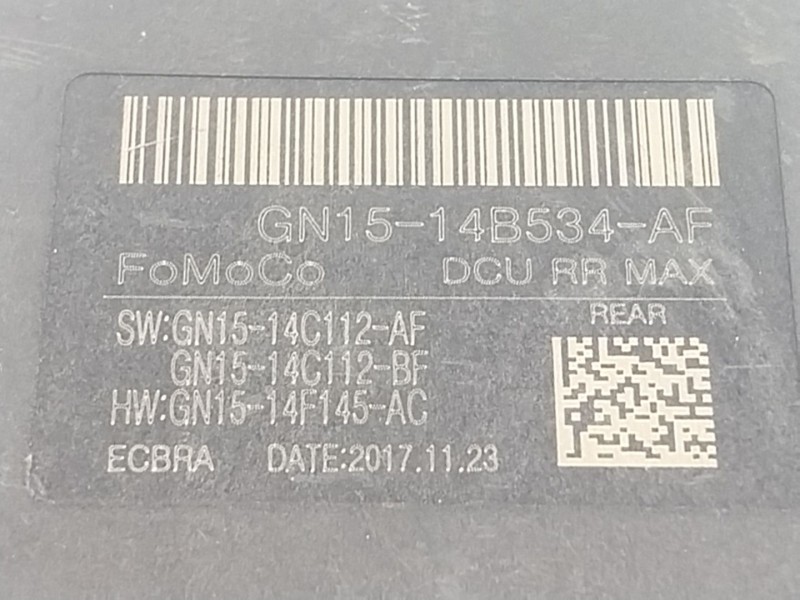 Recambio de modulo electronico para ford ecosport 1.0 ecoboost referencia OEM IAM  GN1514B534AF 