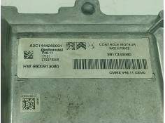 Recambio de centralita motor uce para citroën c3 / c3 origin iii (sx) 1.2 vti 82 referencia OEM IAM  98173335080  2