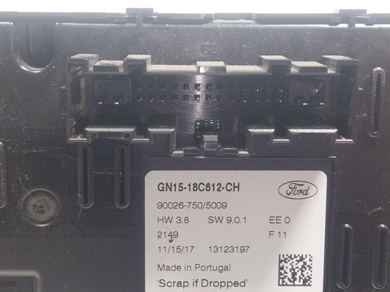 Recambio de mando climatizador para ford ecosport 1.0 ecoboost referencia OEM IAM  GN1518C612CH 
