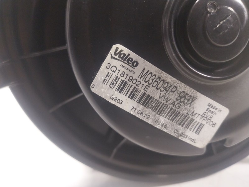 Recambio de motor calefaccion para cupra leon sportstourer (kl8) 1.4tsi phev referencia OEM IAM 5WB819021A 3Q1819021E 
