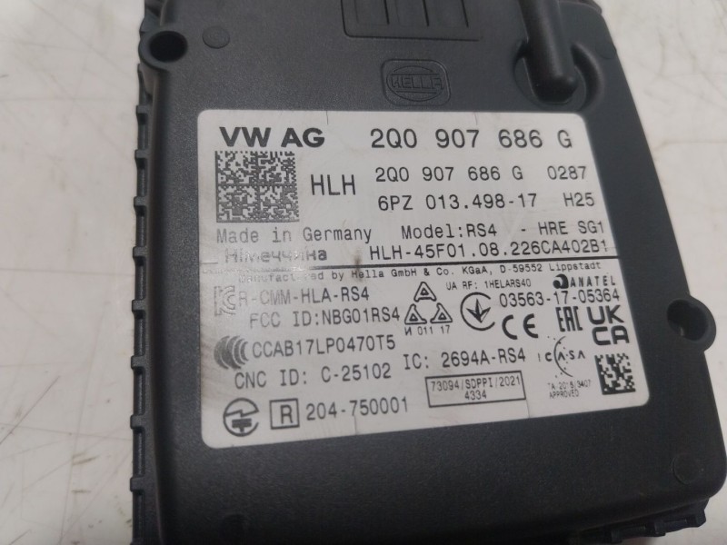 Recambio de modulo electronico para cupra leon sportstourer (kl8) 1.4tsi phev referencia OEM IAM 2Q0907686G 2Q0907686G 