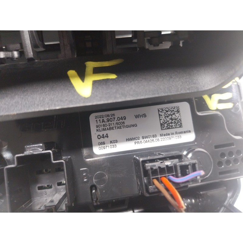 Recambio de mando climatizador para cupra leon sportstourer (kl8) 1.4tsi phev referencia OEM IAM 11A907049WHS 11A907049 