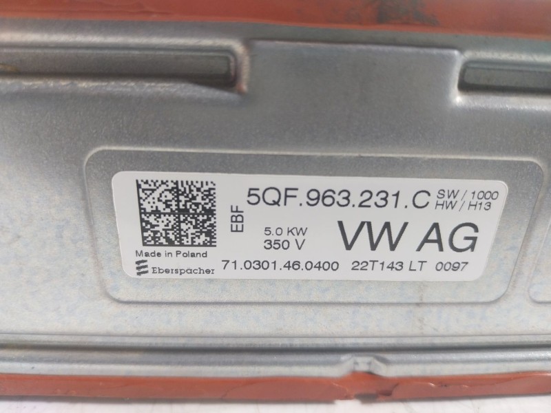 Recambio de modulo electronico para cupra leon sportstourer (kl8) 1.4tsi phev referencia OEM IAM 5QF819013D 5QF963231C 