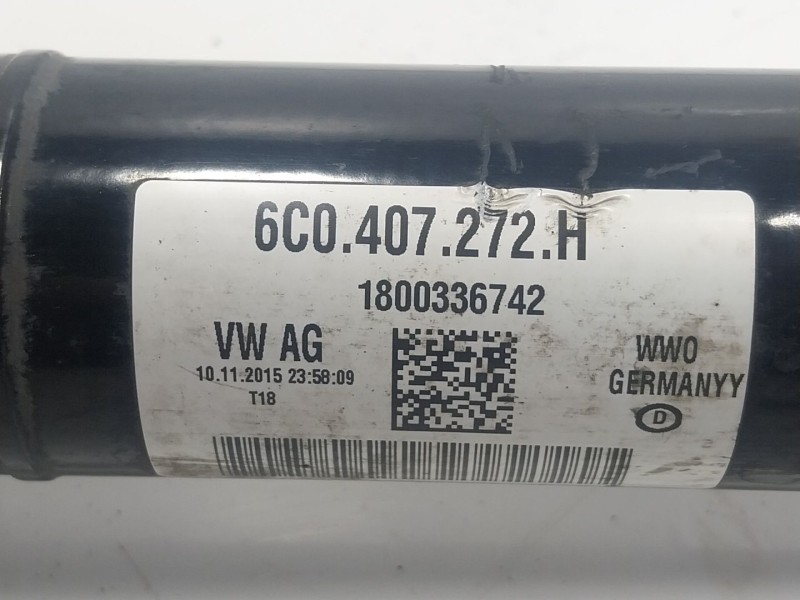 Recambio de transmision derecha para volkswagen polo v (6r1, 6c1) 1.0 referencia OEM IAM  6C0407272H 