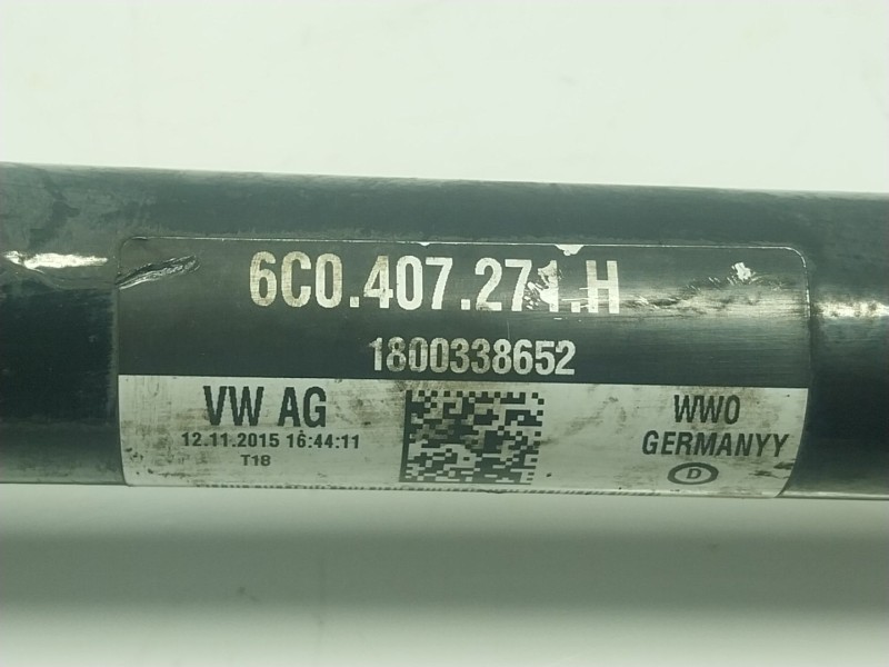 Recambio de transmision izquierda para volkswagen polo v (6r1, 6c1) 1.0 referencia OEM IAM  6C0407271H 